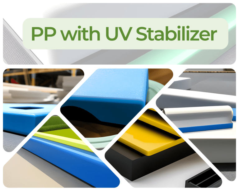 เม็ดพลาสติกรีไซเคิล PCR PP เกรดผสม UV Stabilizer